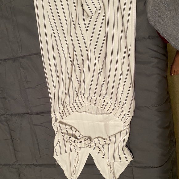 Black and White Striped Jumper - Picture 3 of 4